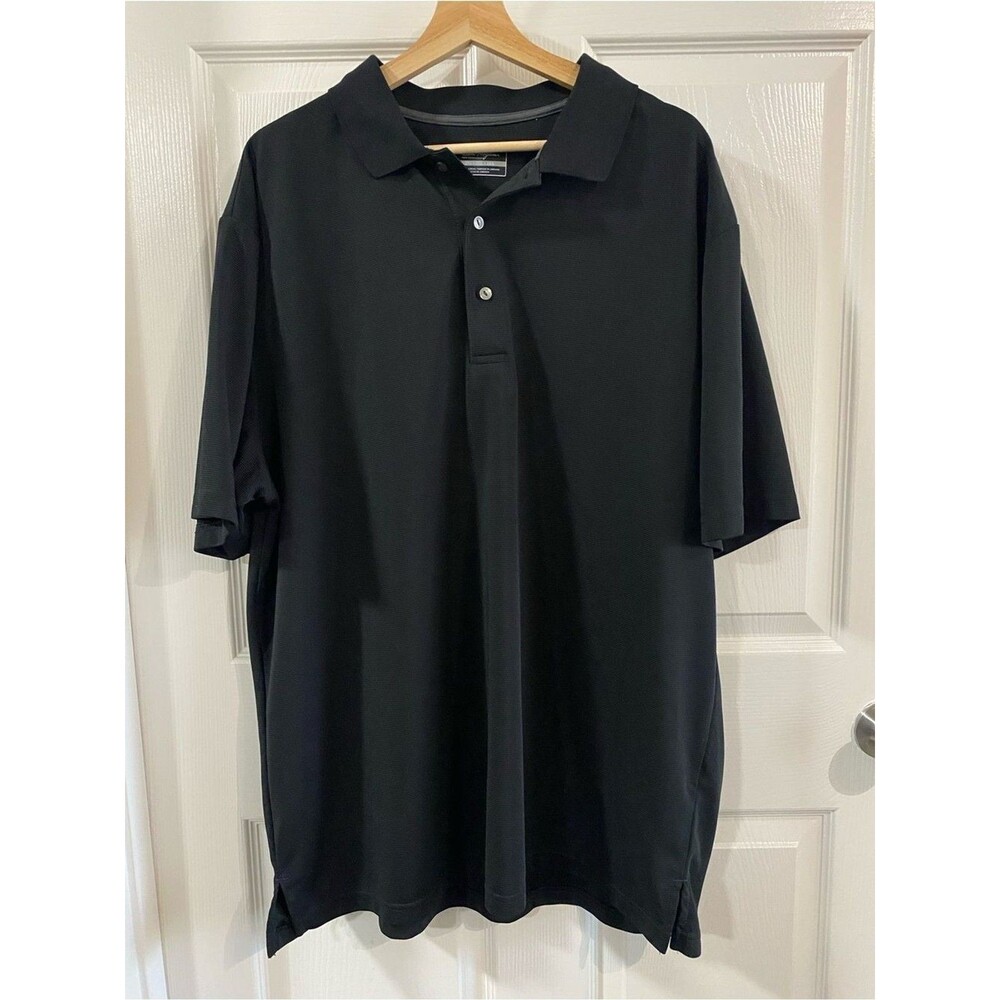 NWOT Ben Hogan Classic Men's Black Polo Shirt 2XL